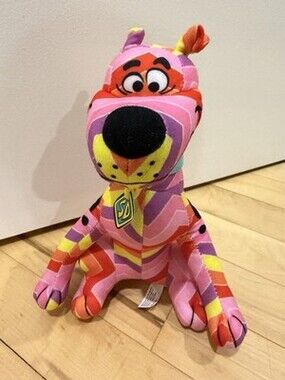 Scooby-Doo Plush Rainbow Dog Stuffed Animal 9-inch Toy Factory 2013